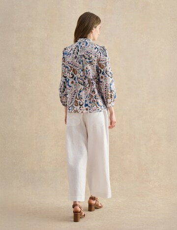 Hobbs London Wide leg Pants in White: back