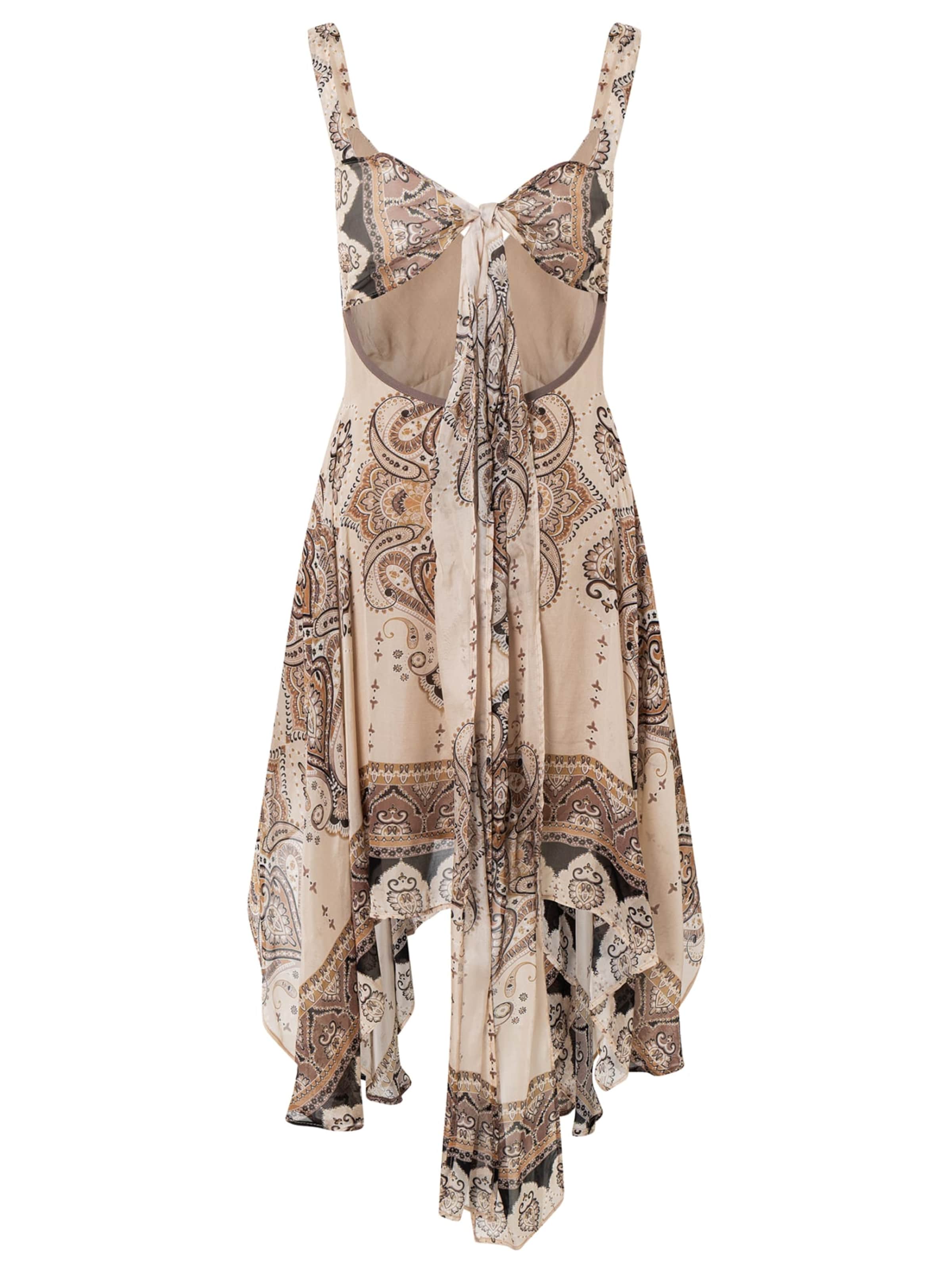 Ana Alcazar Jurk 'Deana' in Beige