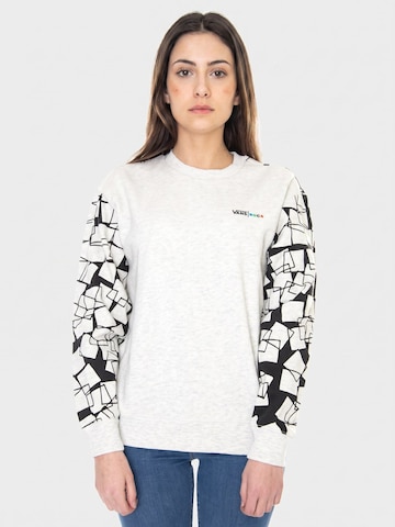 VANS Sweatshirt 'Moca Frances' in White: front
