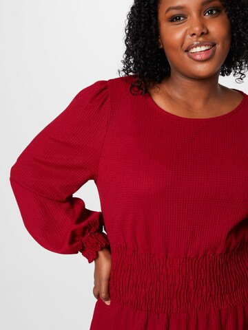 Robe 'Berry' Dorothy Perkins Curve en rouge