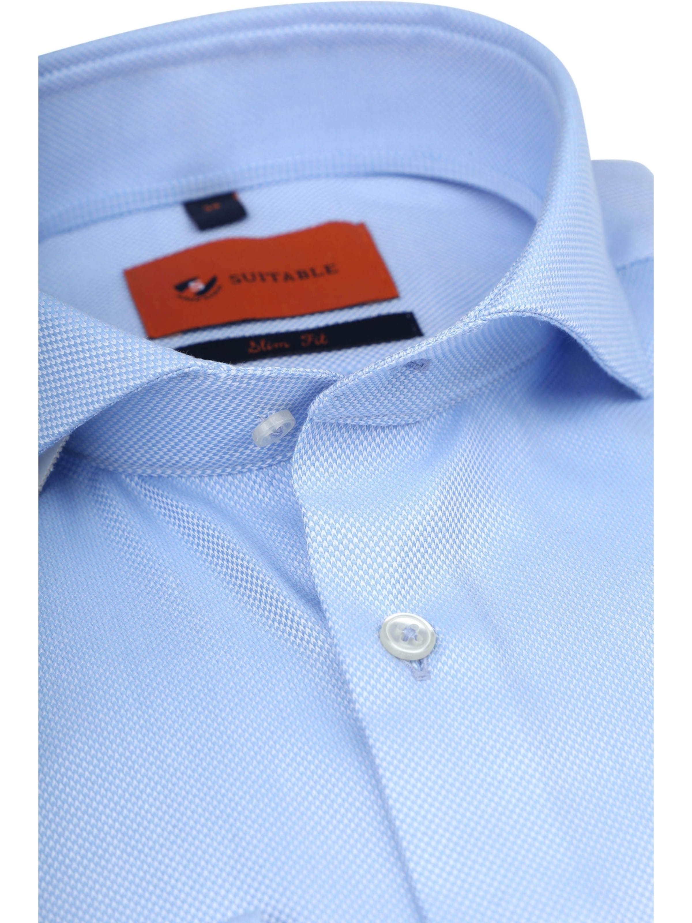 Suitable Slim Fit Hemd‌‌‌‌ in Blau