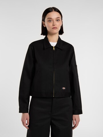 DICKIES Átmeneti dzseki 'EISENHOWER' - fekete: elől