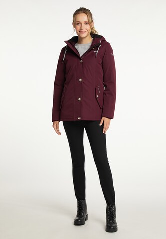 Schmuddelwedda Winter jacket in Red