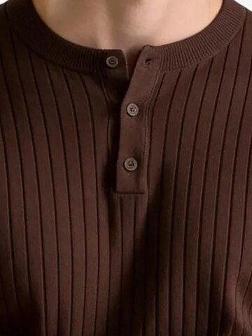 Giesto Shirt in Braun