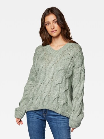 Mavi Sweater in Grey: front