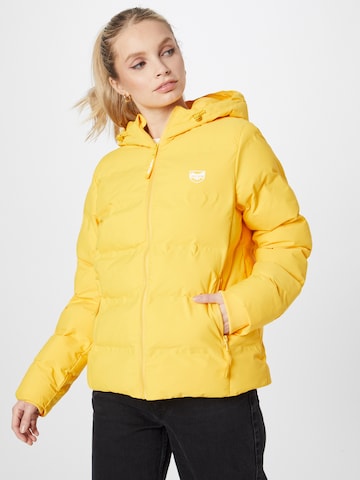 Veste d’hiver 'Elsa' Lake View en jaune : devant