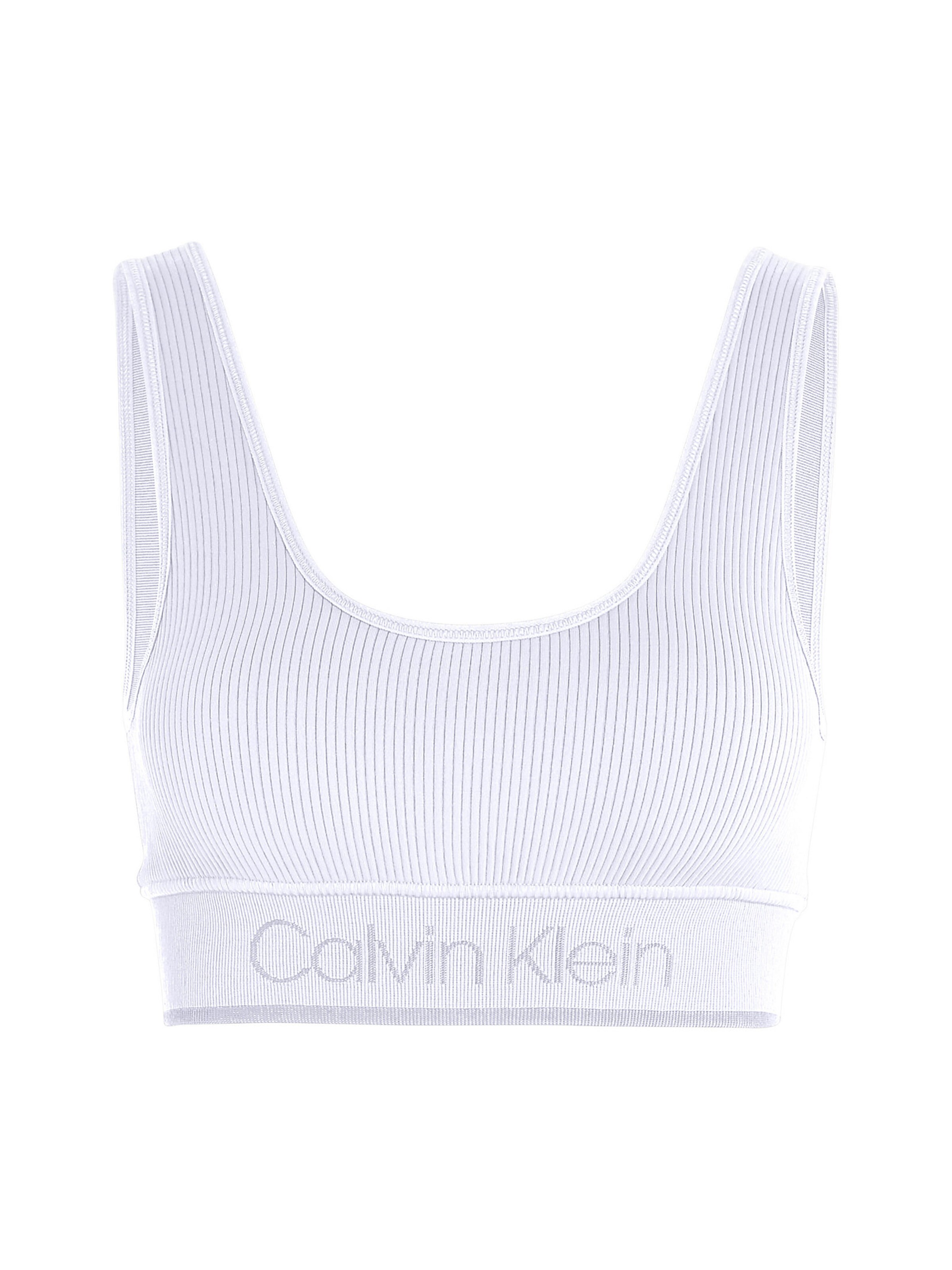 Calvin Klein Sport Sport-BH in Weiß: Vorderseite