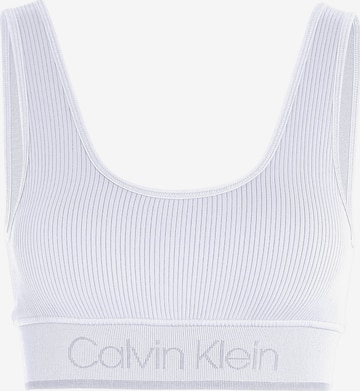Calvin Klein Sport Sport-BH in Weiß: Vorderseite