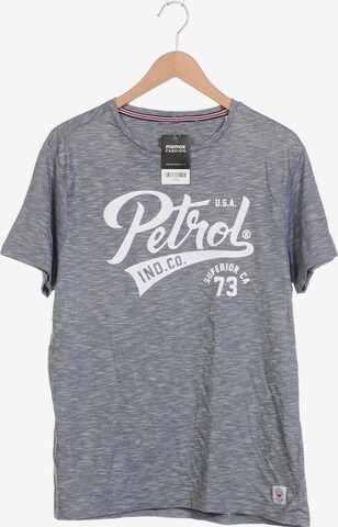 Petrol Industries Shirt in XXL in Blue: front