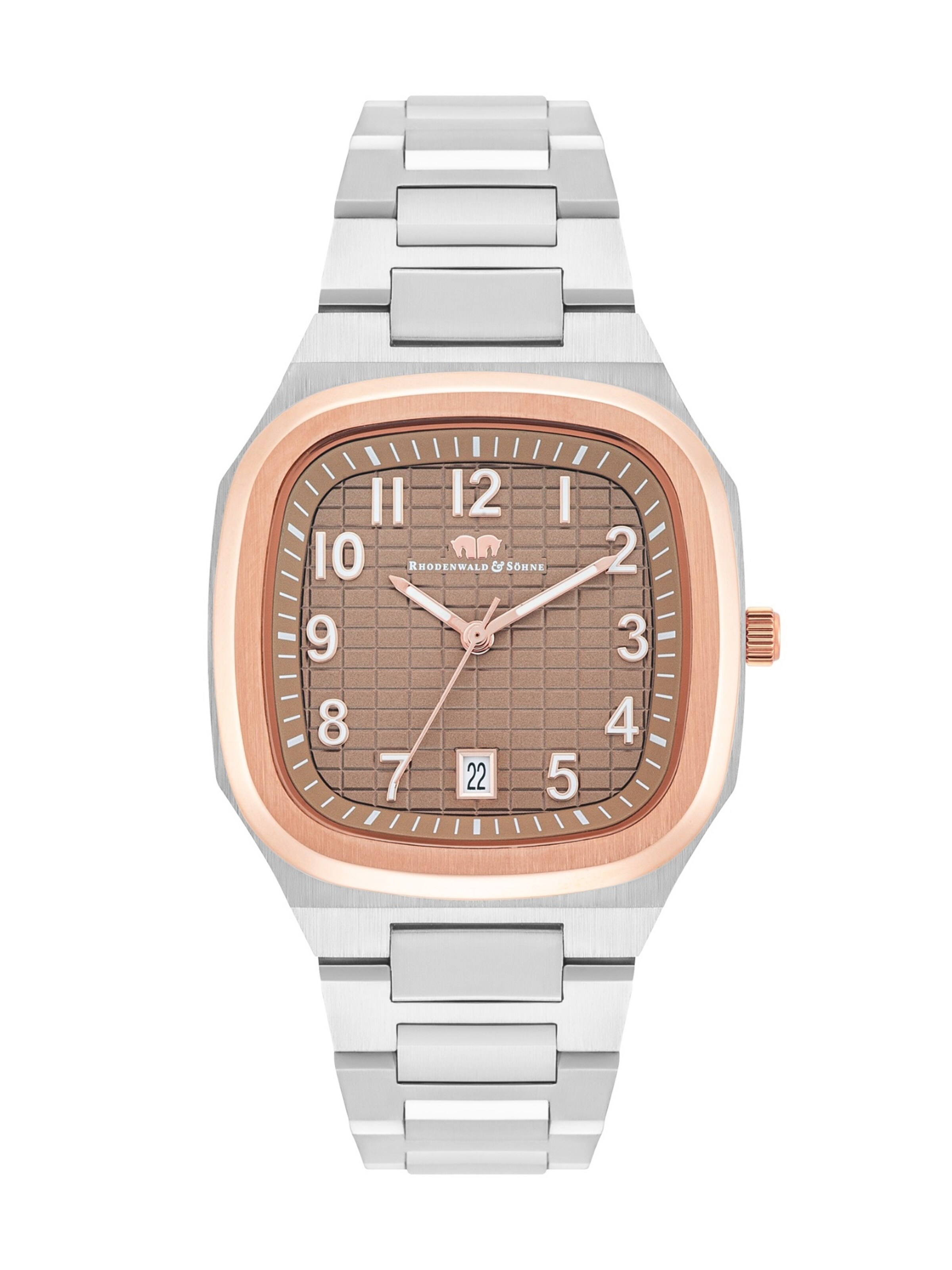 Rhodenwald & Söhne Analoog horloge in Zilver: voorkant