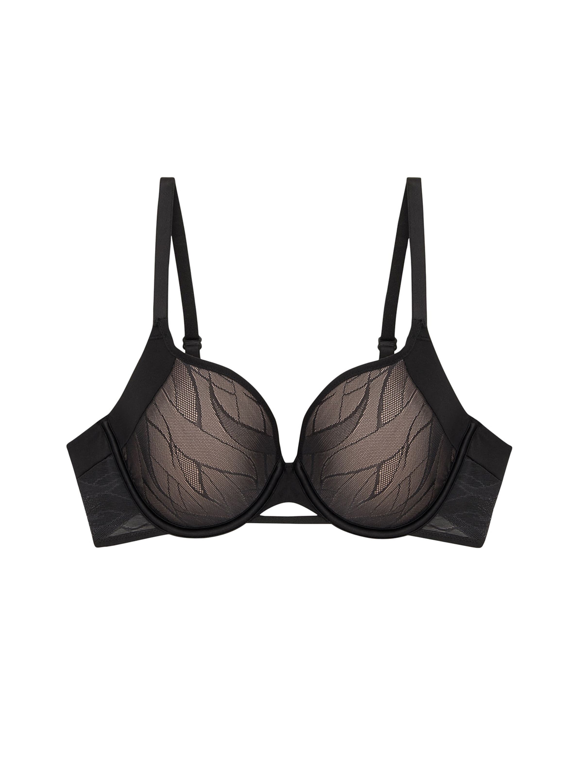 TRIUMPH Minimizer BH ' Airy Sensation ' in Zwart: voorkant