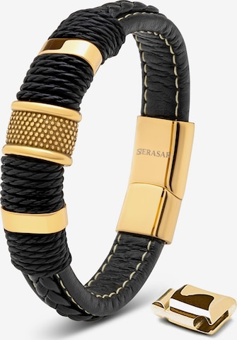 SERASAR Armband 'Ring' in Goud: voorkant