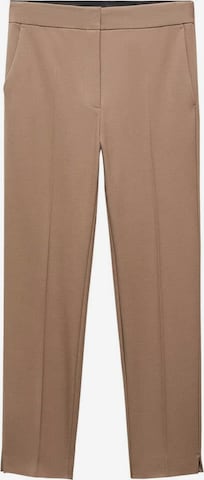 MANGO Pantalon 'Roque' in Bruin: voorkant