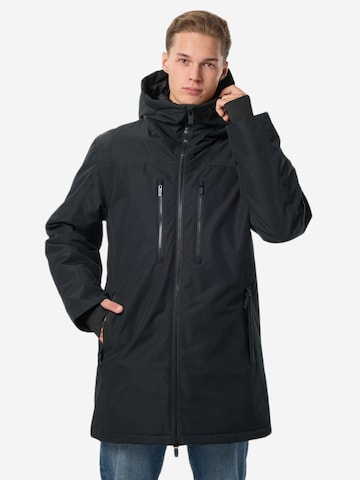 Denim Factory Přechodová parka 'Reykjavik' – černá