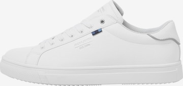 Baskets basses 'Bale' JACK & JONES en blanc : devant