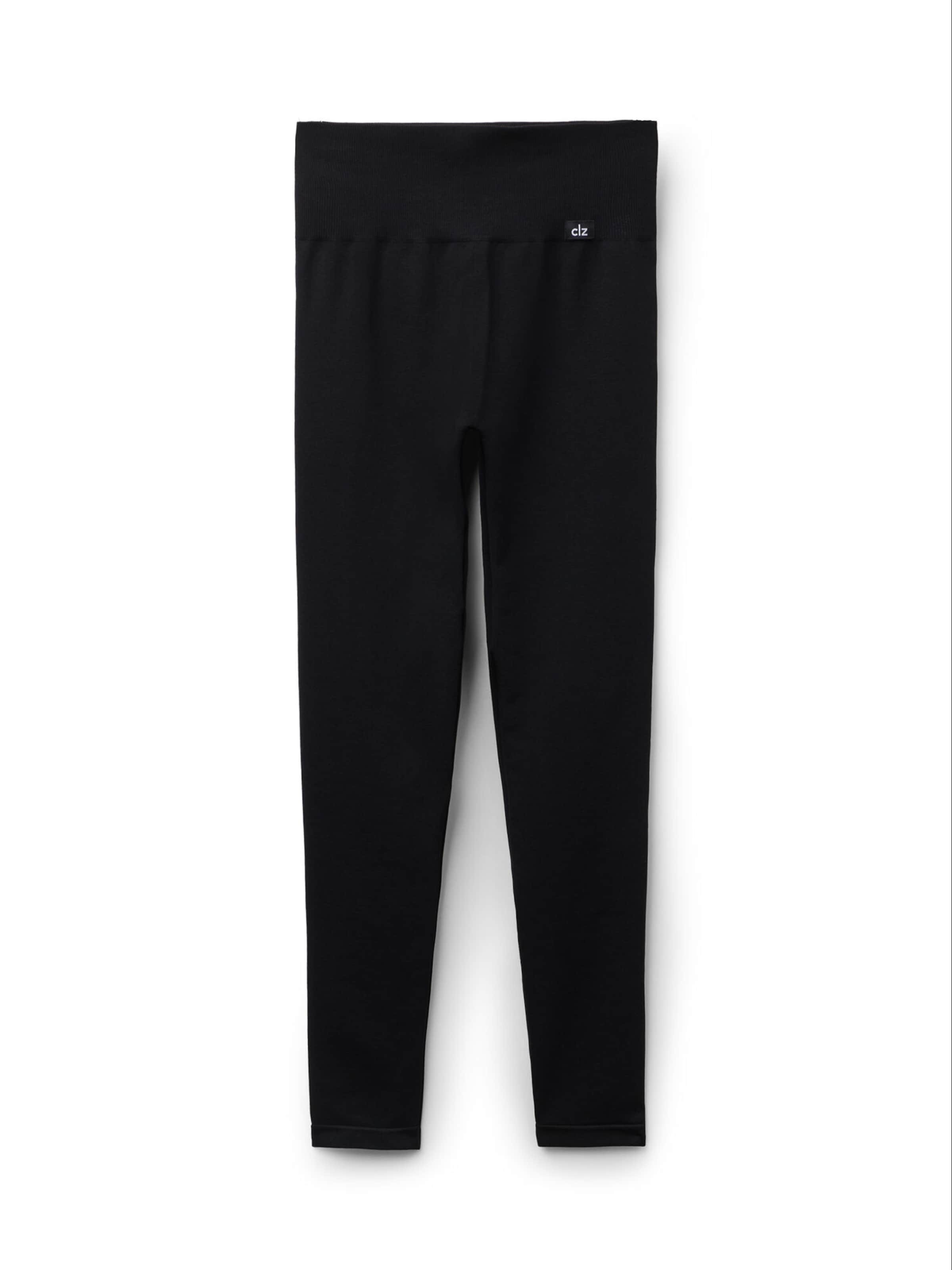 CALZEDONIA Skinny Leggings in Black: front