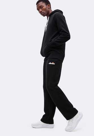 ELLESSE - regular Pantalón deportivo 'Arzoni 2' en negro: lado