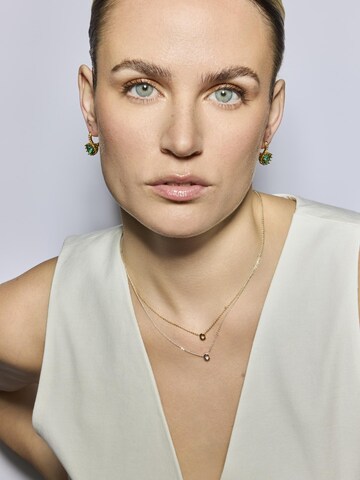 Luxenter - Pendientes 'Rilhi' en verde: frente