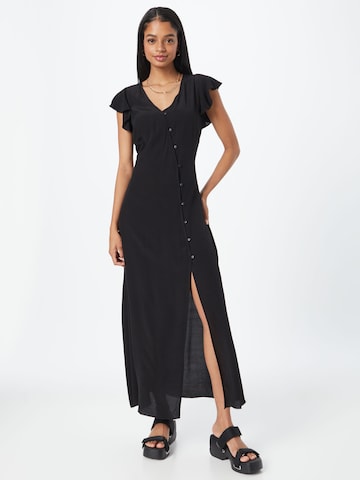 WEEKDAY Dress 'Flora' in Black: front