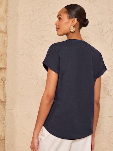 love & roses Shirt in Blauw
