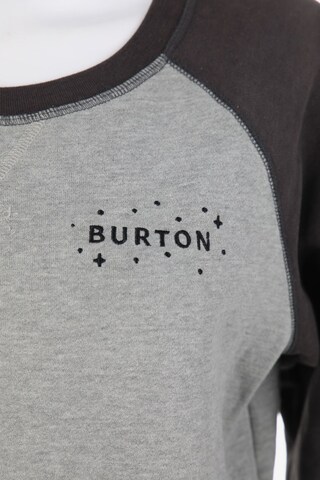BURTON Sweatshirt & Zip-Up Hoodie in M in Grey