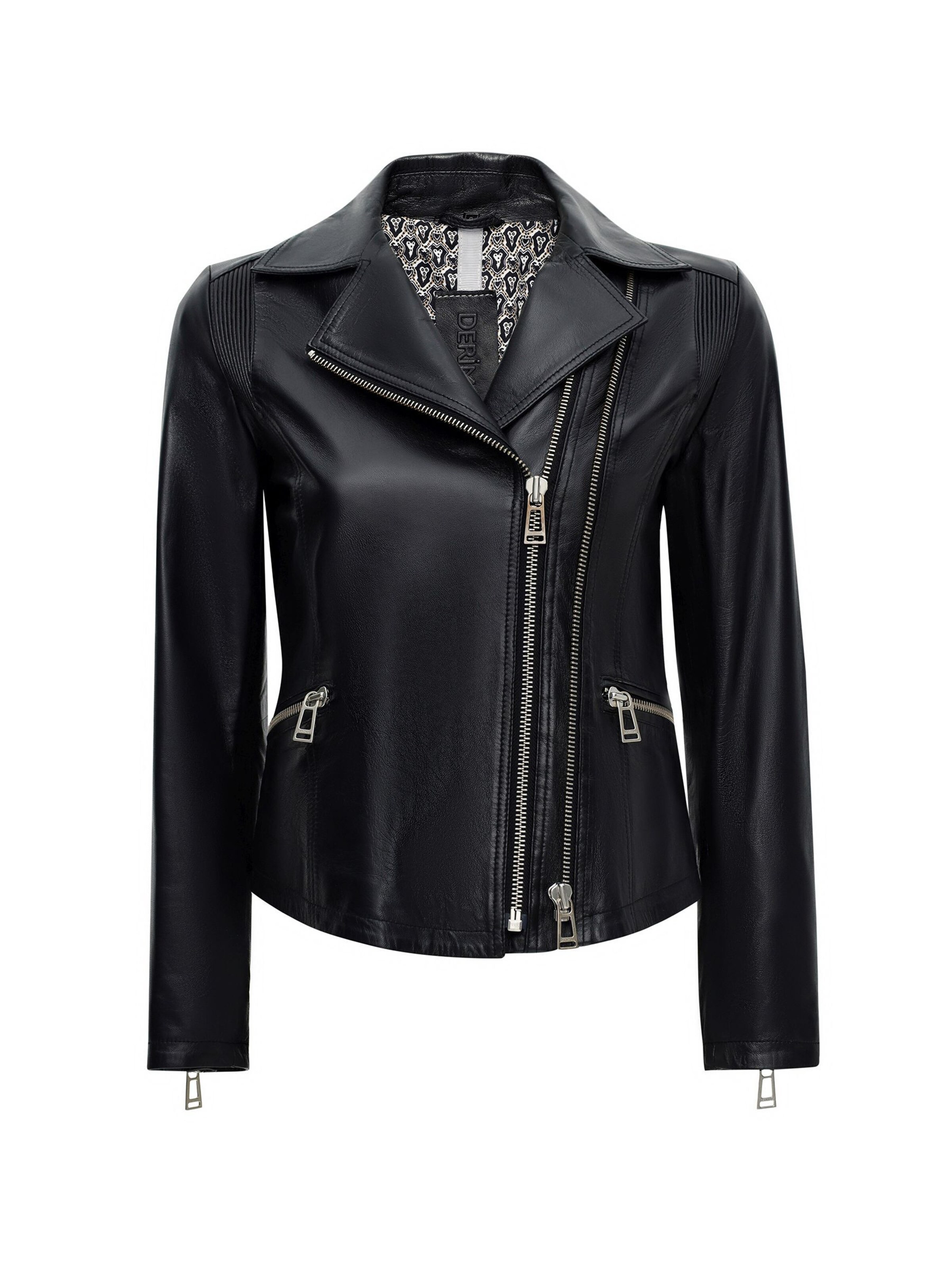 Derimod Tussenjas in Zwart: voorkant