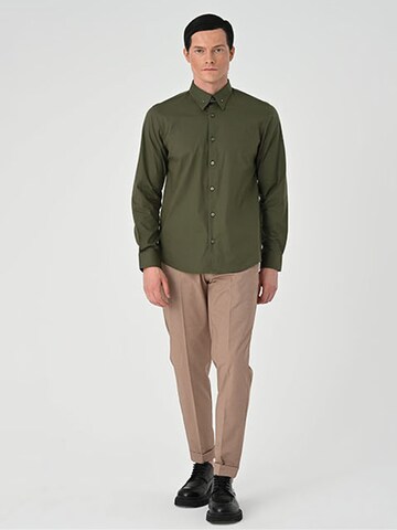 Antioch Slim fit Overhemd in Groen