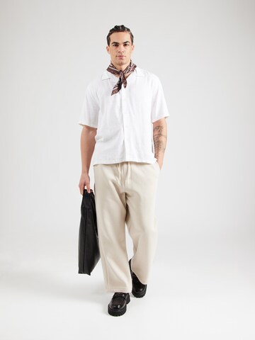 Abercrombie & Fitch Comfort fit Overhemd in Wit