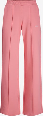 JJXX Spodnie w kant 'Camilla' w kolorze różowy: przód