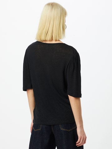 PULZ Jeans T-shirt 'AMALIE' i svart