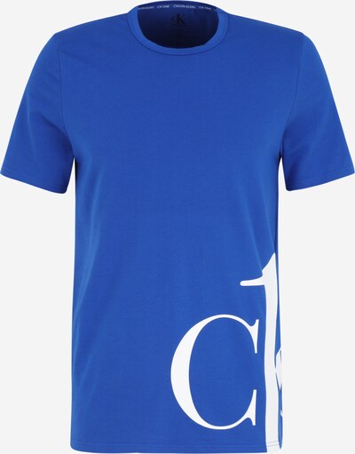 Pijama scurtă Calvin Klein Underwear pe albastru regal / alb, Vizualizare produs