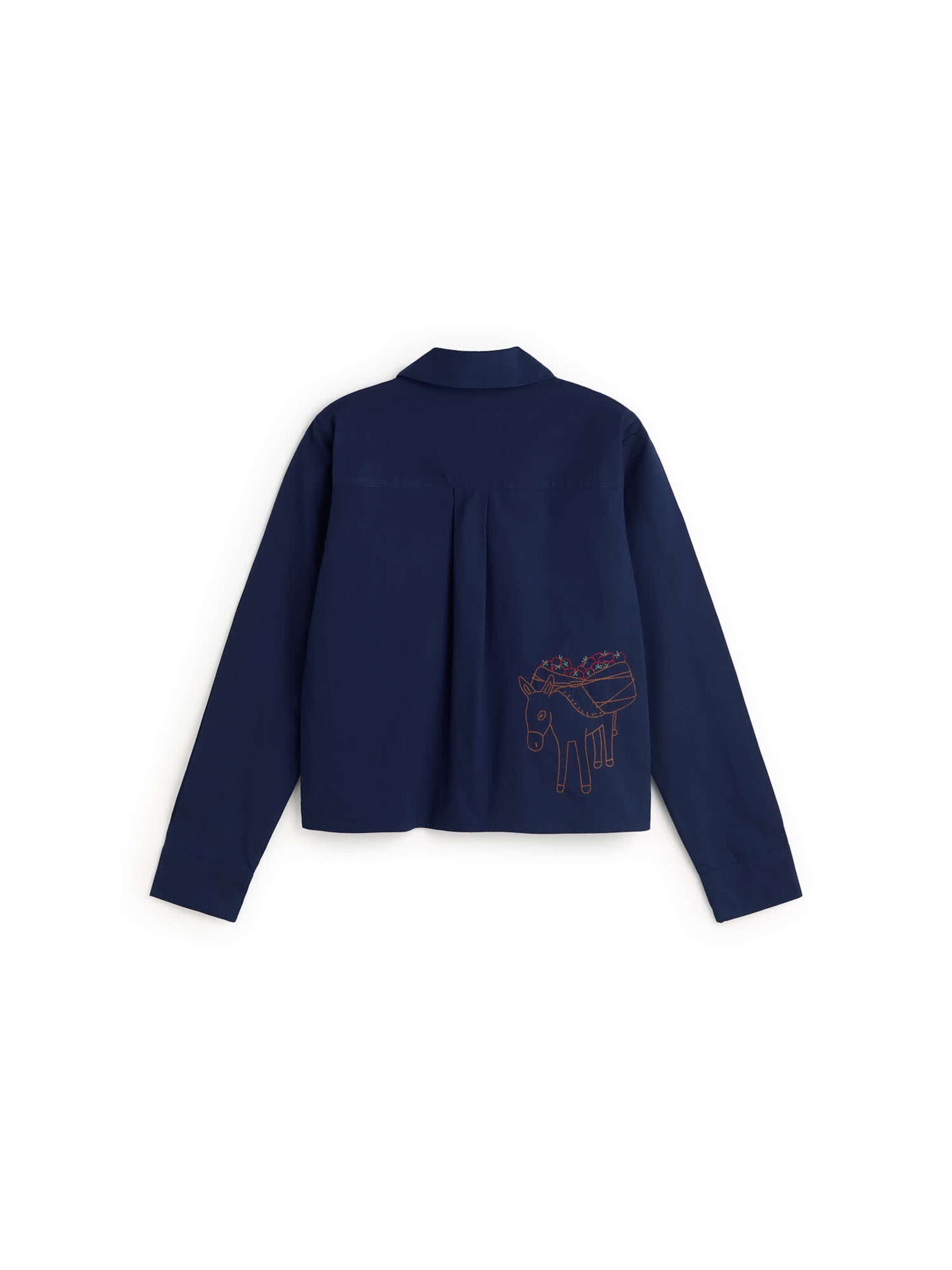 Thinking MU T-shirt ' DUNA ' i blå: topp