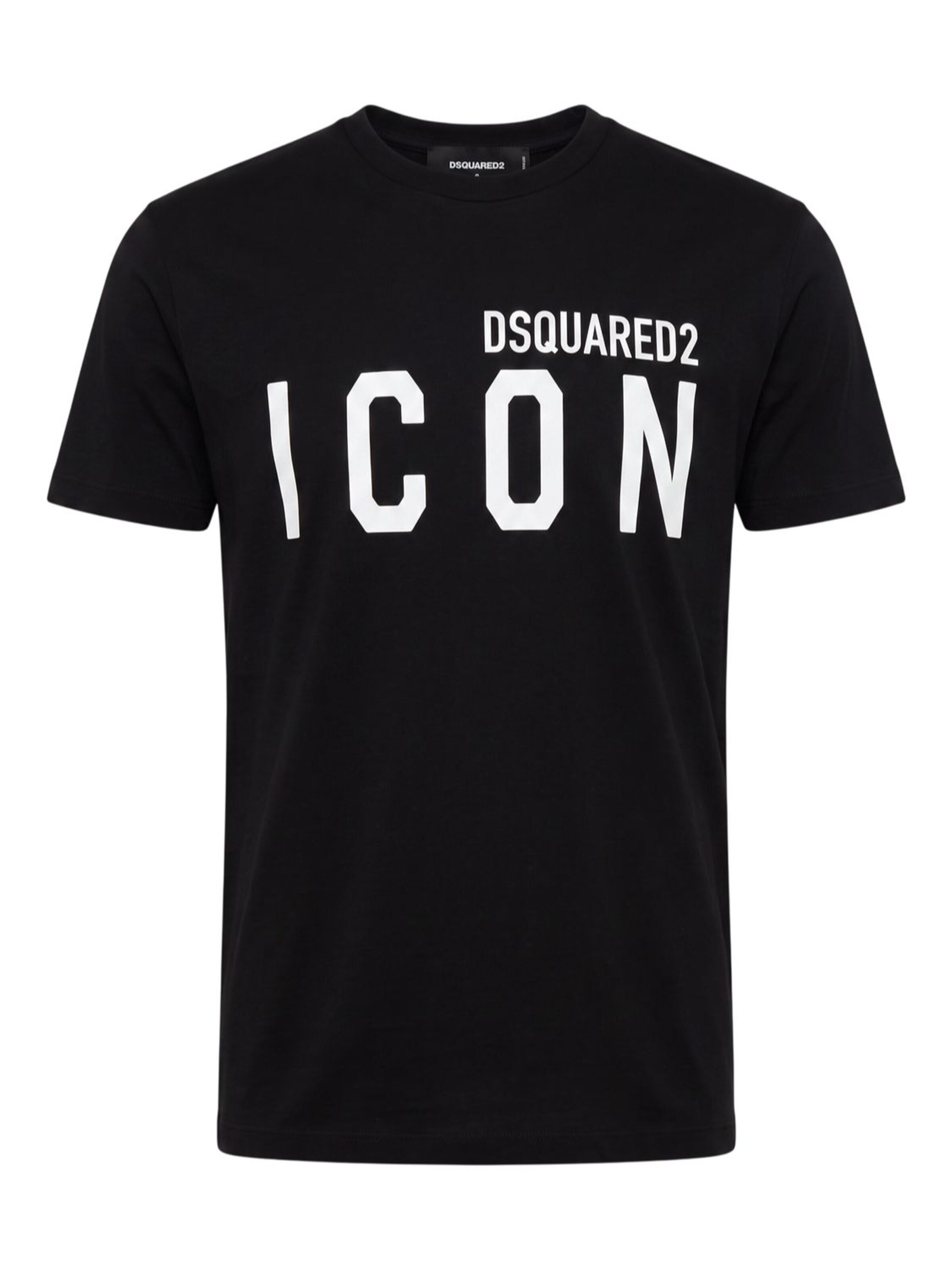 DSQUARED2 Shirt 'Dsquared2 ICON T-Shirt' in Black: front