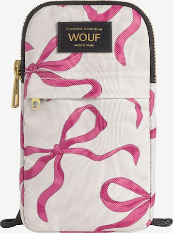 Wouf Smartphonehoesje in Wit: voorkant