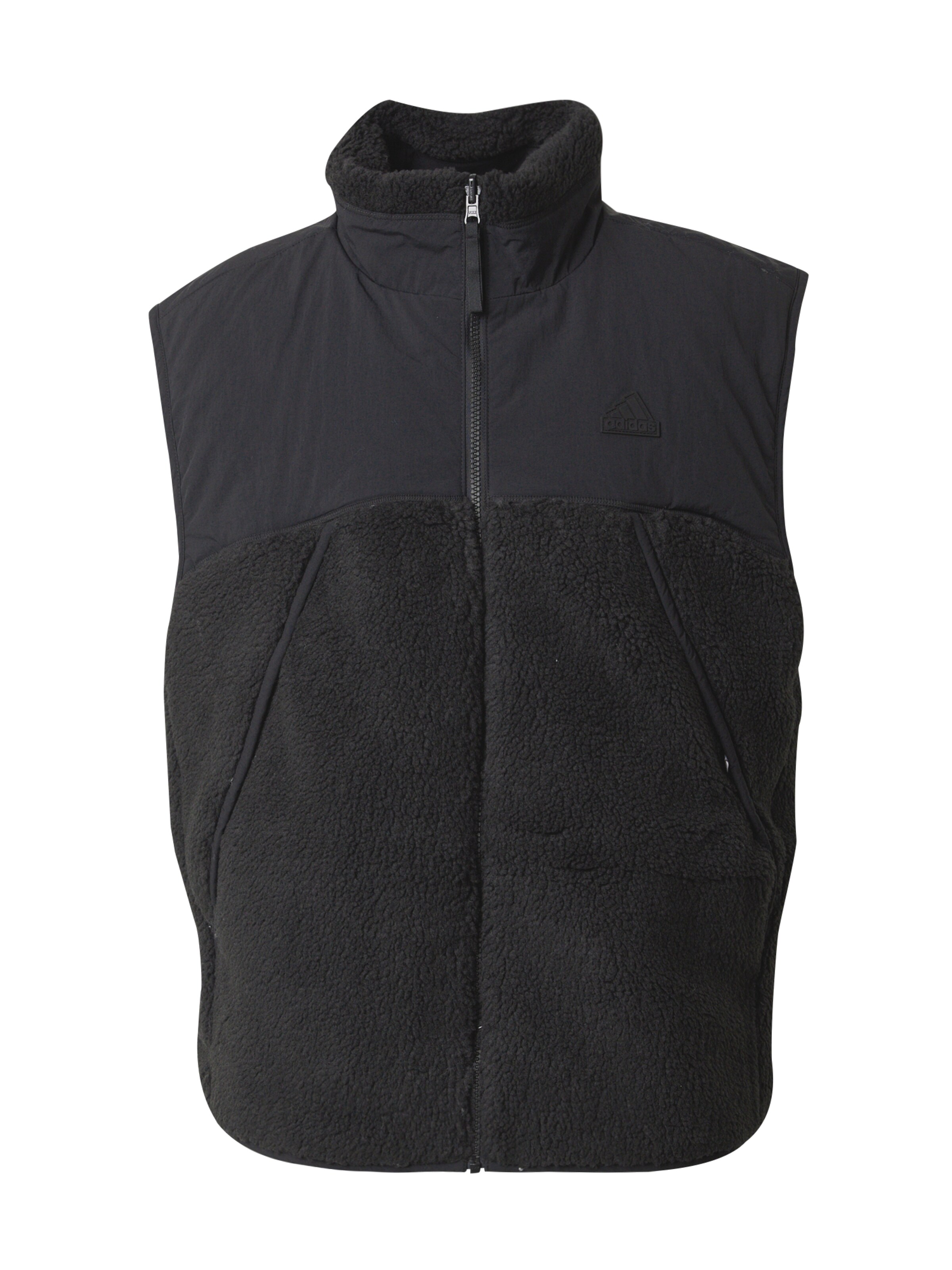 Gilet sportivo 'City Escape' di ADIDAS SPORTSWEAR in nero: frontale