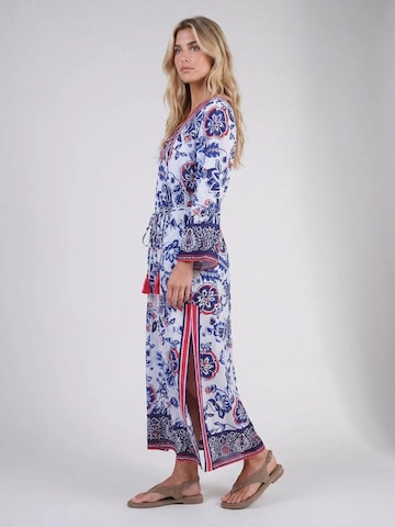 Miss June - Vestido 'Robe Longue Viviana' em branco
