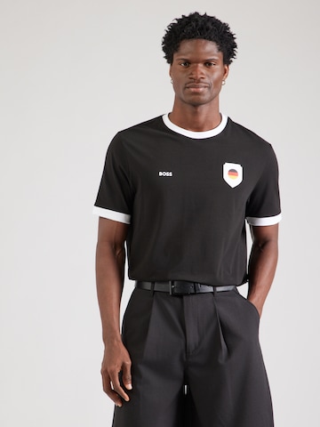 BOSS Футболка в Черный: спереди