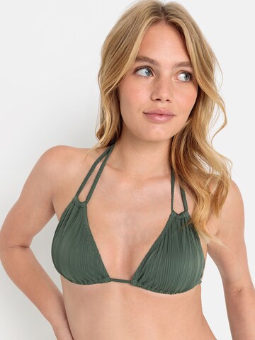 Triangolo Bikini 'Egitura' di LSCN by LASCANA in verde