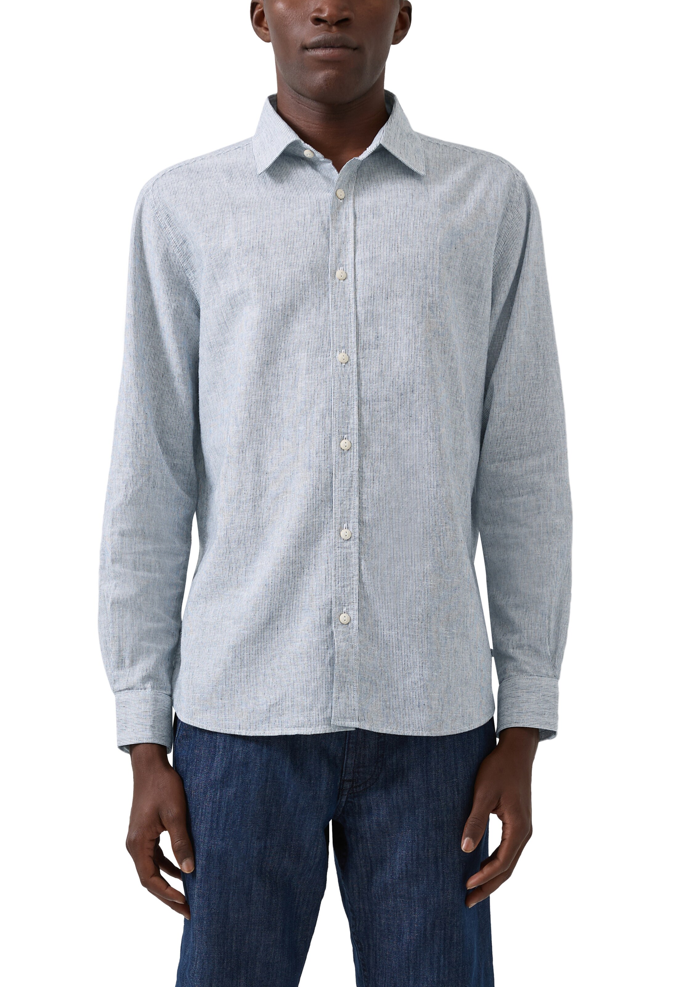 s.Oliver Regular Fit Hemd in Weiß