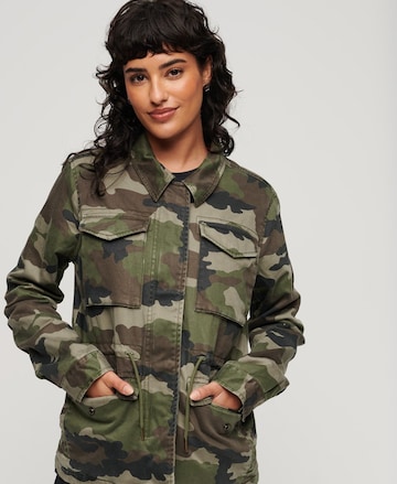 Superdry Between-Season Jacket 'Military M65' in Green: front