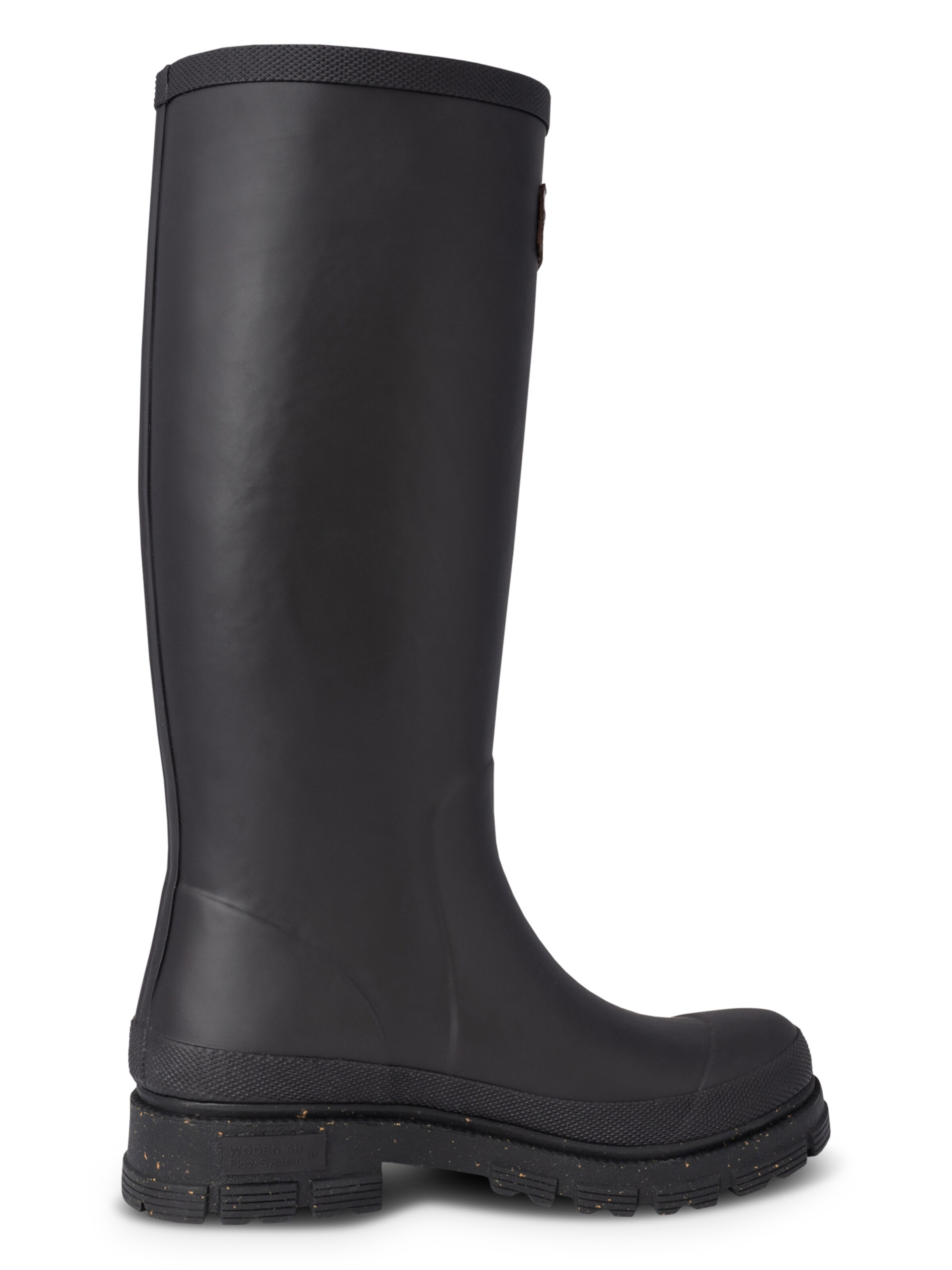 WODEN Regenlaarzen in Zwart