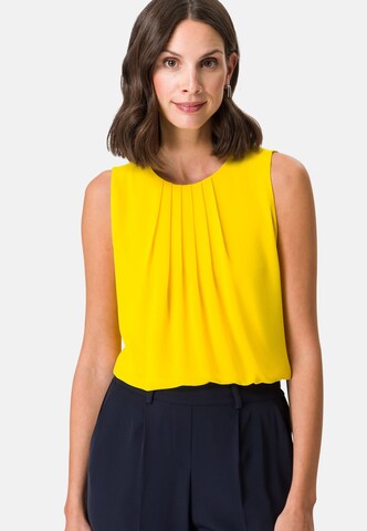 Camicia da donna di zero in giallo: frontale