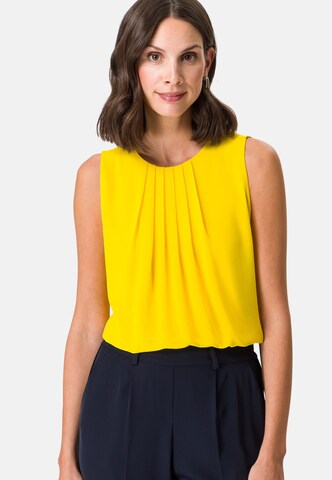 zero Blouse in Yellow: front