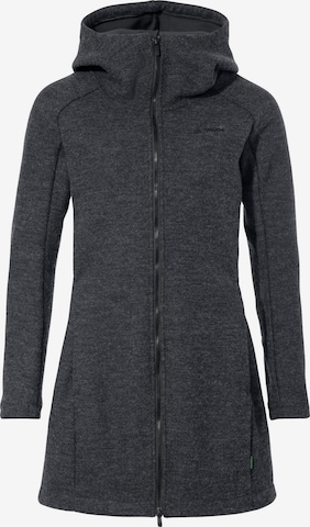 VAUDE Functionele fleece jas 'Tinshan III' in Zwart: voorkant