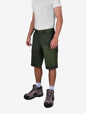 normani Regular Outdoor Pants 'Ahvaz' in Green