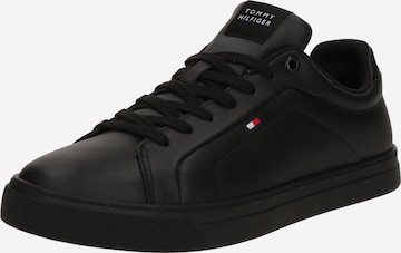 Baskets basses 'ICON COURT' TOMMY HILFIGER en noir : devant