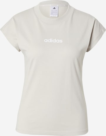 T-shirt fonctionnel 'Essentials Linear' ADIDAS SPORTSWEAR en vert : devant