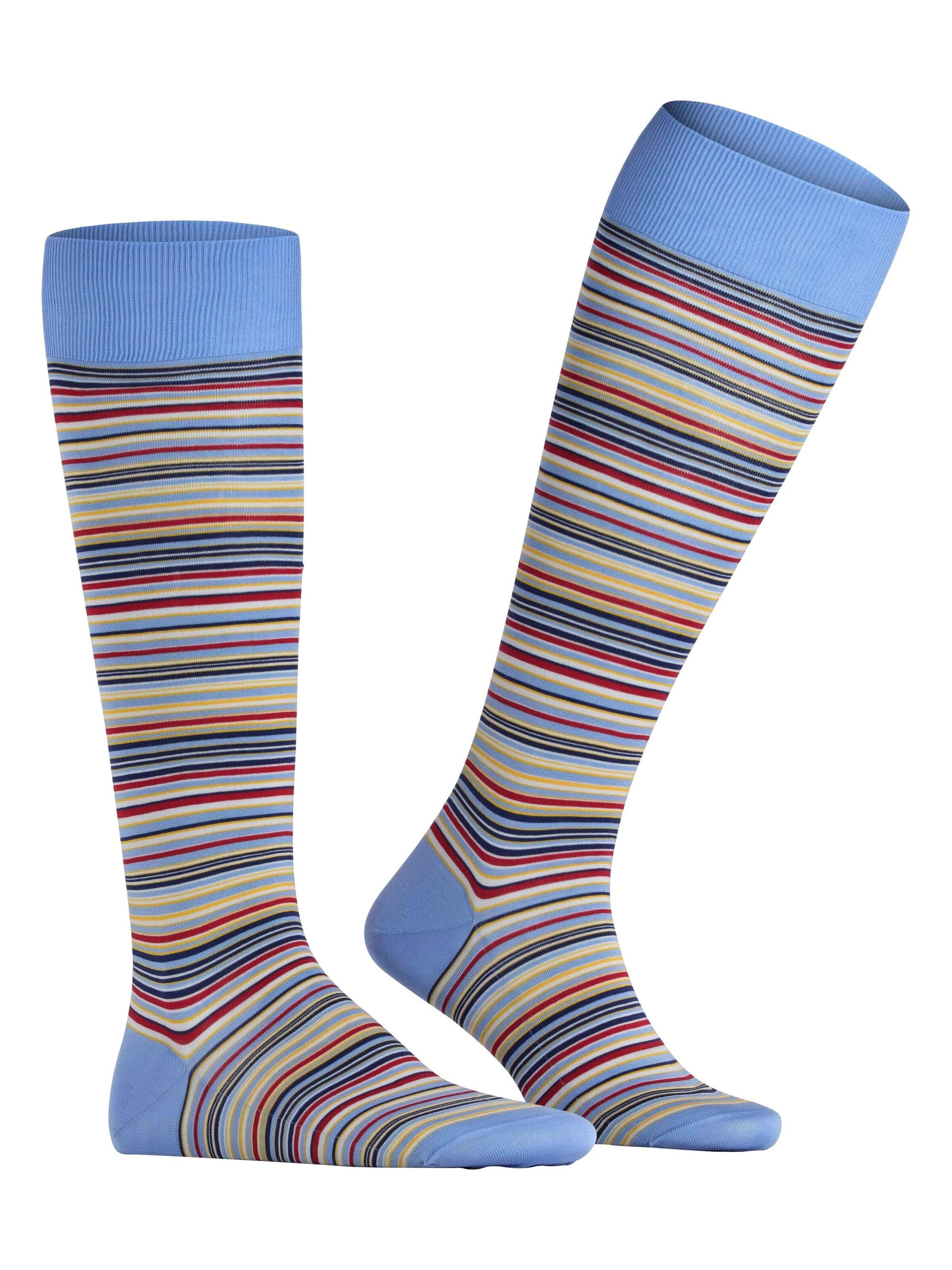 FALKE Kniestrümpfe 'Microblock'‌‌‌‌‌‌‌‌‌‌ in Blau
