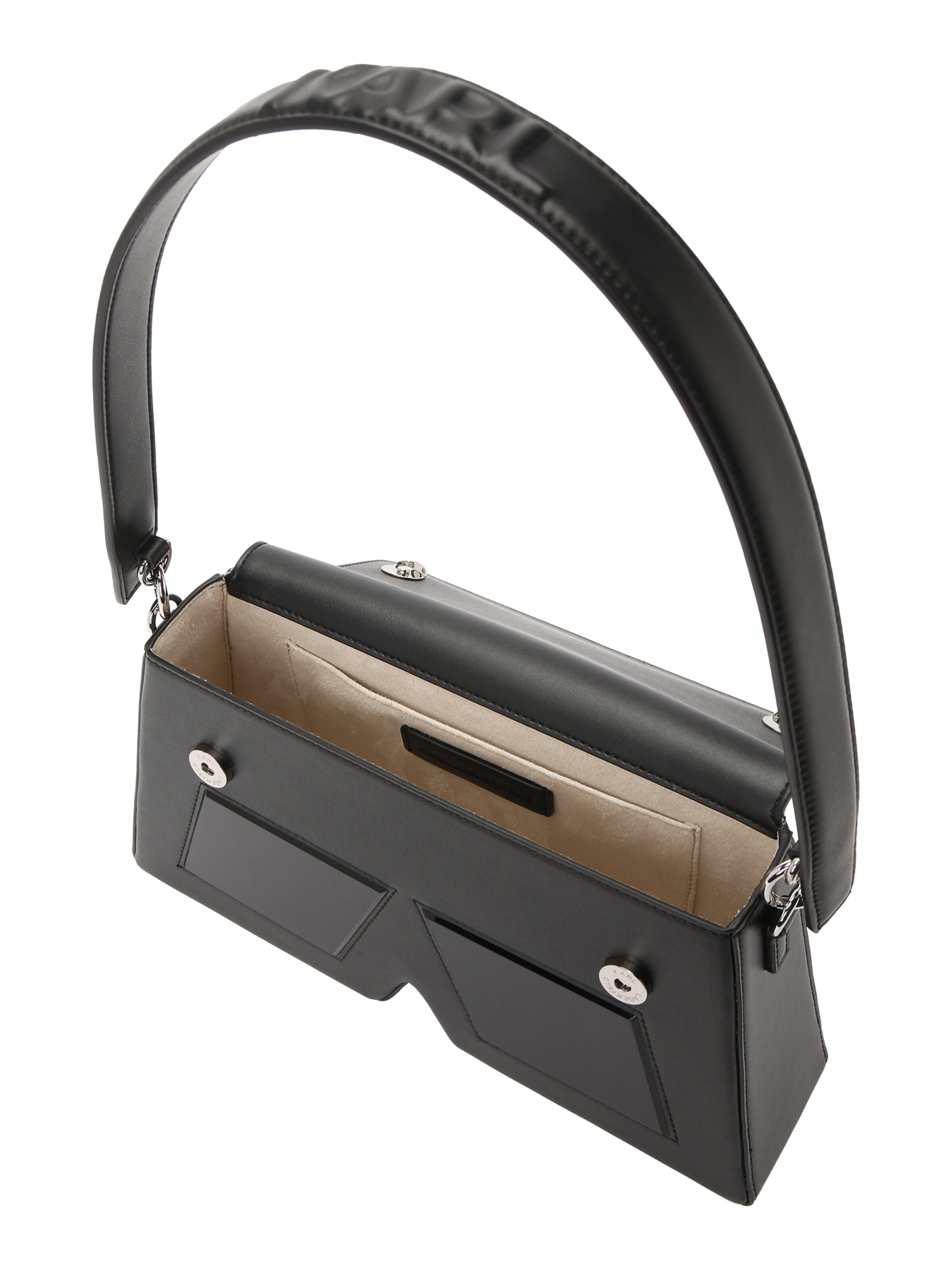 Karl Lagerfeld Τσάντα ώμου σε μαύρο