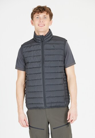 Whistler Sportbodywarmer 'Edge' in Grijs: voorkant